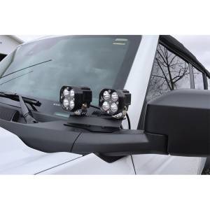 LOD Offroad - LOD Offroad BLM2100 Black Ops Double A Pillar Base Light Mount for Ford Bronco 2021-2022 - Bare Steel - Image 3