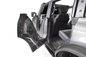 Fab Fours - Fab Fours FB1030-1 Trail Doors for Ford Bronco 2021-2022 - Matte Black Powder Coat - Image 4