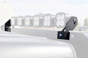 LOD Offroad JLM2021 Black Ops Bed Rack Light Bar Mount for Jeep Gladiator JT 2020-2022 - Black Powder Coat