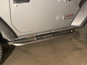 Affordable Offroad - Affordable Offroad JL2dboltonsliders 2 Door Bolt On Sliders for Jeep Wrangler JL 2018-2024 - Bare Steel - Image 6