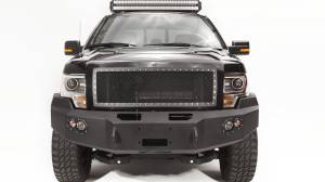 Fab Fours - Fab Fours FF09-H1951-1 Premium Front Bumper for Ford F-150 2009-2014