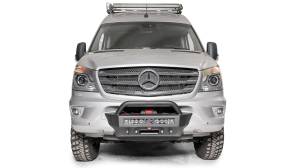 Fab Fours - Fab Fours MB17-N4652-1 Semi-Hidden Winch Mount with Pre Runner Guard for Mercedes Sprinter 2017-2018 - Image 1
