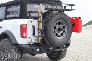 LOD Offroad - LOD Offroad BBC2100 Destroyer Rear Bumper with Tire Carrier for Ford Bronco 2021-2023 - Textured Black Powder Coat - Image 20