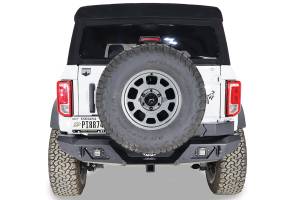LOD Offroad - LOD Offroad BBC2100 Destroyer Rear Bumper with Tire Carrier for Ford Bronco 2021-2023 - Textured Black Powder Coat - Image 2