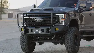 Expedition One FORDF250/350/450-17+-FB-BB-BARE RangeMax Ultra HD Front Bumper for Ford F-250/F-350/F-450 2017-2023 - Bare Metal - Image 2