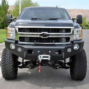 Truck Bumpers - TrailReady - TrailReady 10200B Winch Front Bumper for Chevy Blazer/Suburban/Tahoe 1992-1999