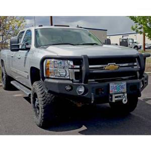 TrailReady 10655G Winch Front Bumper with Full Guard for Chevy Tahoe 2015-2020