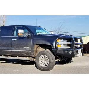 TrailReady - TrailReady 10730G Winch Front Bumper with Full Guard for Chevy Silverado 1500 2014-2015 - Image 3