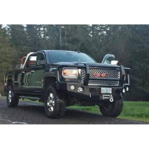 TrailReady - TrailReady 10800G Winch Front Bumper with Full Guard for GMC Sierra 2500HD/3500 2007-2010 - Image 1