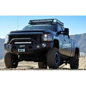 TrailReady - TrailReady 10800P Winch Front Bumper with Pre-Runner Guard for GMC Sierra 2500HD/3500 2007-2010 - Image 3