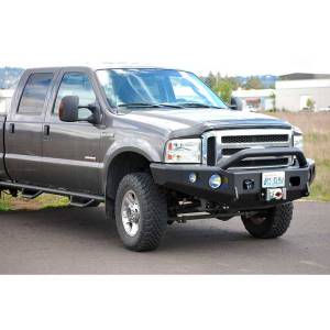 TrailReady - TrailReady 12303P Winch Front Bumper with Pre-Runner Guard for Ford F250/F350 2005-2007 - Image 3