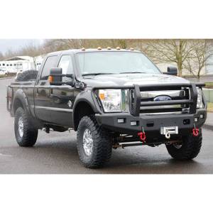 TrailReady - TrailReady 12304G Winch Front Bumper with Full Guard for Ford F250/F350 2008-2010 - Image 4