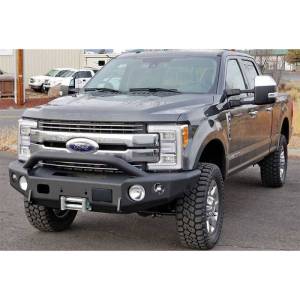 TrailReady - TrailReady 12304P Winch Front Bumper with Pre-Runner Guard for Ford F250/F350 2008-2010 - Image 2