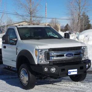 Bumpers By Vehicle - Ford F450/F550 Super Duty - TrailReady - TrailReady 12311B Winch Front Bumper for Ford F450/F550 2008-2010