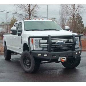 TrailReady - TrailReady 12375G Winch Front Bumper with Full Guard for Ford F450/F550 2017-2020 - Image 3