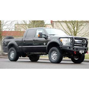 TrailReady - TrailReady 12395G Winch Front Bumper with Full Guard and Adaptive Cruise for Ford F450/F550 2017-2020 - Image 4