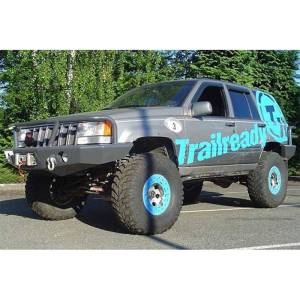 TrailReady - TrailReady 18000G Winch Front Bumper with Full Guard for Jeep Grand Cherokee 1999-2004 - Image 2