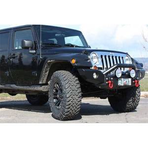TrailReady - TrailReady 38000P Winch Front Bumper with Pre-Runner Guard for Jeep Wrangler JK 2007-2018 - Image 3