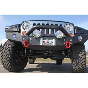 TrailReady - TrailReady 38000P Winch Front Bumper with Pre-Runner Guard for Jeep Wrangler JK 2007-2018 - Image 5