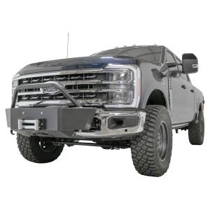Fab Fours - Fab Fours FS23-N5960-1 Premium Winch Mount Front Bumper with Pre Runner Guard for Ford Super Duty 2023-2023 - Image 2