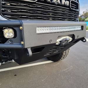 Chassis Unlimited - Chassis Unlimited CUB950322 Diablo Series Winch Front Bumper with Sensor Cutouts for Dodge Ram 2500/3500 2019-2024 - Image 13