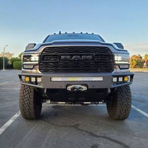 Chassis Unlimited - Chassis Unlimited CUB950322 Diablo Series Winch Front Bumper with Sensor Cutouts for Dodge Ram 2500/3500 2019-2024 - Image 2