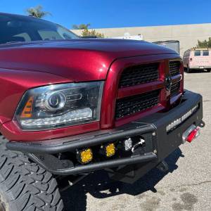 Chassis Unlimited - Chassis Unlimited CUB950012 Diablo Series Winch Front Bumper with Sensor Cutouts for Dodge Ram 2500/3500 2010-2018 - Image 8