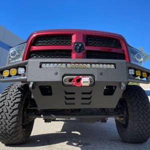 Chassis Unlimited - Chassis Unlimited CUB950012 Diablo Series Winch Front Bumper with Sensor Cutouts for Dodge Ram 2500/3500 2010-2018 - Image 5