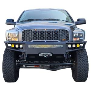 Truck Bumpers - Chassis Unlimited - Chassis Unlimited - Chassis Unlimited CUB950021 Diablo Series Winch Front Bumper for Dodge Ram 2500/3500 2006-2009