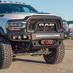 Chassis Unlimited - Chassis Unlimited CUB950442 Diablo Series Winch Front Bumper with Sensor Cutouts for Dodge Ram Powerwagon 2019-2023 - Image 3