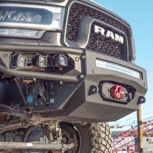 Chassis Unlimited - Chassis Unlimited CUB950442 Diablo Series Winch Front Bumper with Sensor Cutouts for Dodge Ram Powerwagon 2019-2023 - Image 4