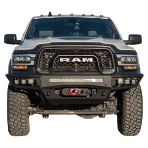 Chassis Unlimited CUB950442 Diablo Series Winch Front Bumper with Sensor Cutouts for Dodge Ram Powerwagon 2019-2023