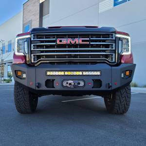 Chassis Unlimited - Chassis Unlimited CUB980572 Attitude Series Winch Front Bumper with Sensor Cutouts for GMC Sierra 2500HD/3500 2020-2023 - Image 3
