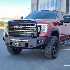 Chassis Unlimited - Chassis Unlimited CUB980572 Attitude Series Winch Front Bumper with Sensor Cutouts for GMC Sierra 2500HD/3500 2020-2023 - Image 6