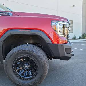 Chassis Unlimited - Chassis Unlimited CUB980572 Attitude Series Winch Front Bumper with Sensor Cutouts for GMC Sierra 2500HD/3500 2020-2023 - Image 9