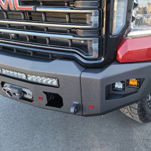 Chassis Unlimited - Chassis Unlimited CUB980572 Attitude Series Winch Front Bumper with Sensor Cutouts for GMC Sierra 2500HD/3500 2020-2023 - Image 13