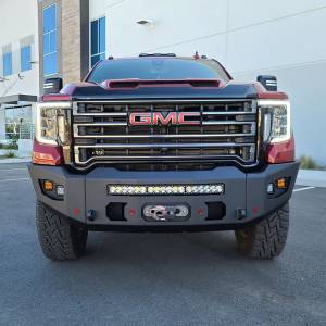 Chassis Unlimited - Chassis Unlimited CUB980572 Attitude Series Winch Front Bumper with Sensor Cutouts for GMC Sierra 2500HD/3500 2020-2023 - Image 4