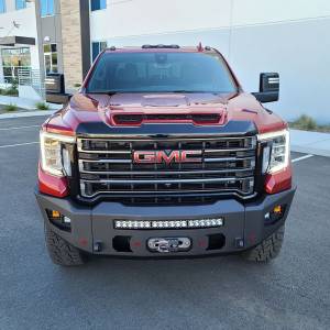 Chassis Unlimited - Chassis Unlimited CUB980572 Attitude Series Winch Front Bumper with Sensor Cutouts for GMC Sierra 2500HD/3500 2020-2023 - Image 5