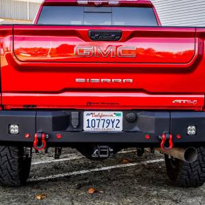 Chassis Unlimited - Chassis Unlimited CUB990571 Attitude Series Rear Bumper for GMC Sierra 2500HD/3500 2020-2024 - Image 2