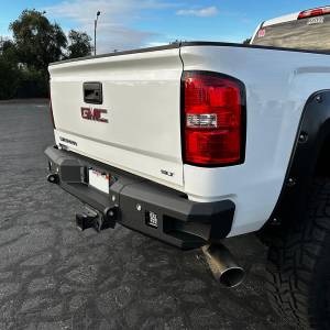 Chassis Unlimited - Chassis Unlimited CUB990301 Attitude Series Rear Bumper for Chevy Silverado and GMC Sierra 2500HD/3500 2015-2019 - Image 5