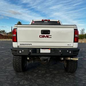 Chassis Unlimited - Chassis Unlimited CUB990301 Attitude Series Rear Bumper for Chevy Silverado and GMC Sierra 2500HD/3500 2015-2019 - Image 2