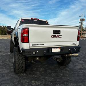 Chassis Unlimited - Chassis Unlimited CUB990301 Attitude Series Rear Bumper for Chevy Silverado and GMC Sierra 2500HD/3500 2015-2019 - Image 3