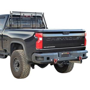 Chassis Unlimited - Chassis Unlimited CUB990551 Attitude Series Rear Bumper for Chevy Silverado 2500HD/3500 2020-2023