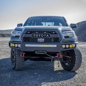 Chassis Unlimited - Chassis Unlimited CUB950231 Diablo Series Winch Front Bumper with Sensor Cutouts for Toyota Tacoma 2016-2023 - Image 3
