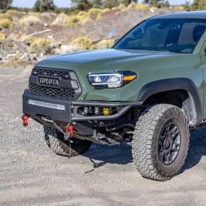 Chassis Unlimited - Chassis Unlimited CUB950231 Diablo Series Winch Front Bumper with Sensor Cutouts for Toyota Tacoma 2016-2023 - Image 6