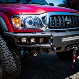 Chassis Unlimited - Chassis Unlimited CUB950411 Diablo Series Winch Front Bumper with Sensor Cutouts for Toyota Tacoma 1995-2004 - Image 9