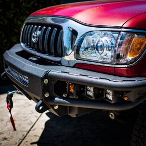 Chassis Unlimited - Chassis Unlimited CUB950411 Diablo Series Winch Front Bumper with Sensor Cutouts for Toyota Tacoma 1995-2004 - Image 10