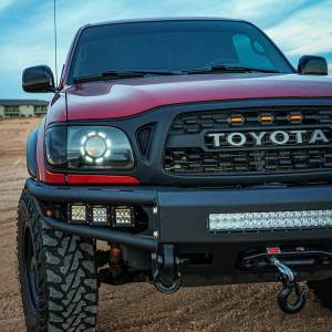 Chassis Unlimited - Chassis Unlimited CUB950411 Diablo Series Winch Front Bumper with Sensor Cutouts for Toyota Tacoma 1995-2004 - Image 5