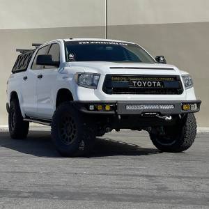Chassis Unlimited - Chassis Unlimited CUB950362 Diablo Series Winch Front Bumper with Sensor Cutouts for Toyota Tundra 2014-2021 - Image 4
