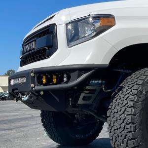 Chassis Unlimited - Chassis Unlimited CUB950362 Diablo Series Winch Front Bumper with Sensor Cutouts for Toyota Tundra 2014-2021 - Image 8